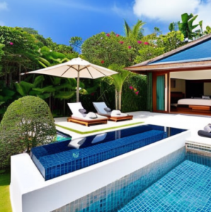 Luxury beachfront villa in Phuket
